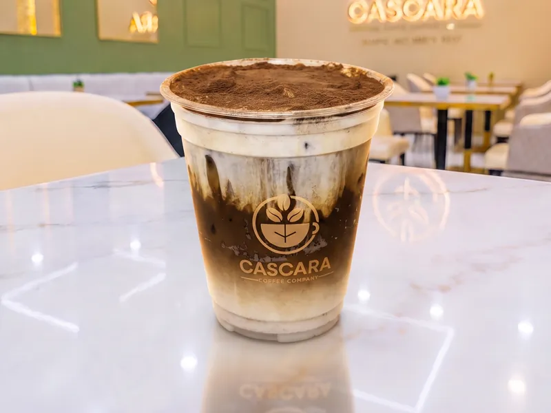 Cafe Cascara, iced, 12 oz