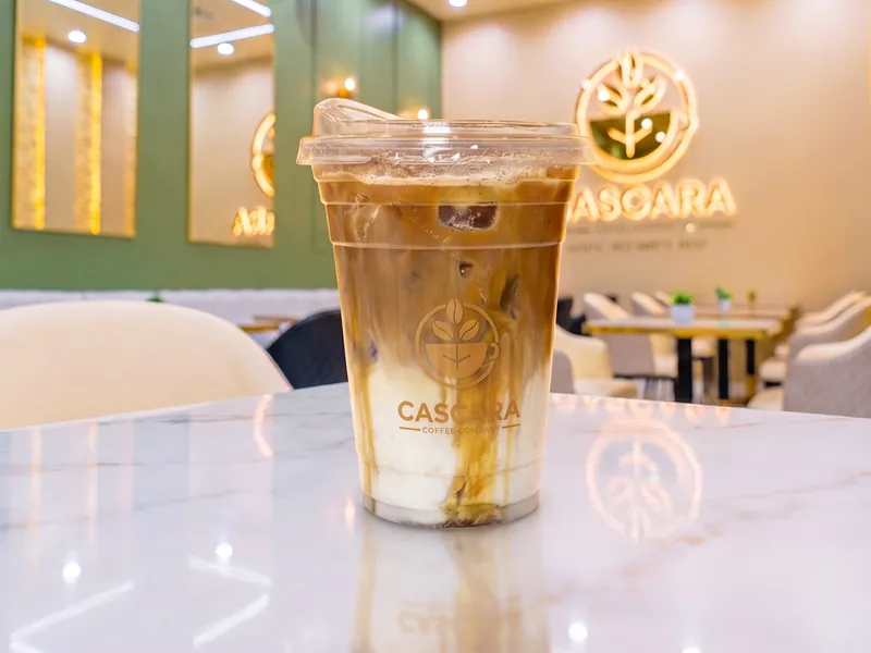 Cardamom Latte, iced