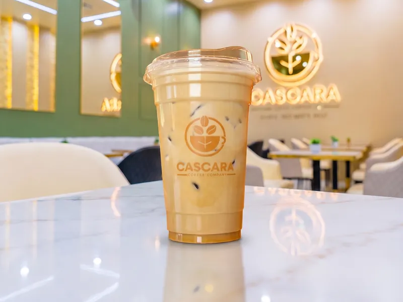 Latte, iced