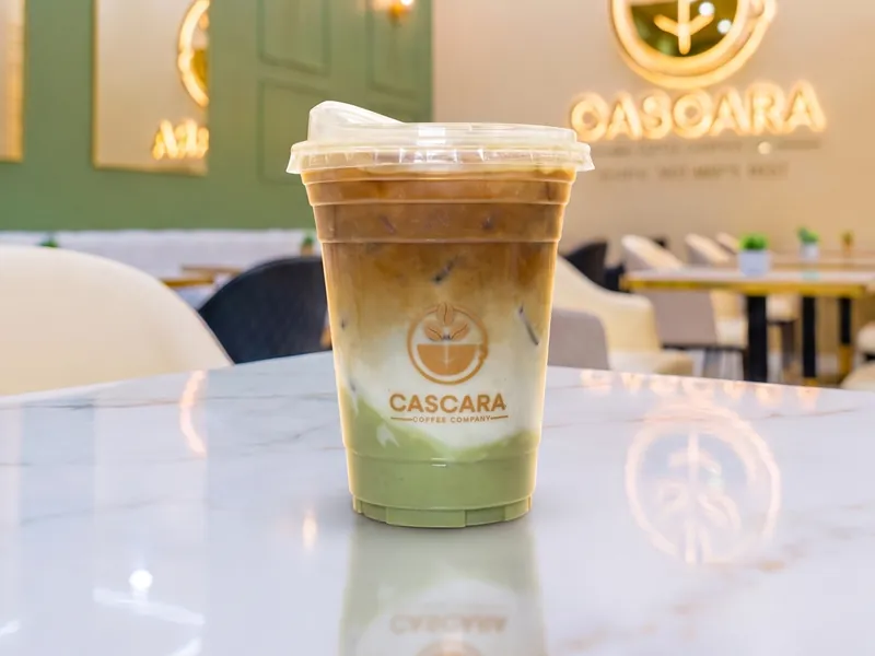 Pistachio Latte, iced