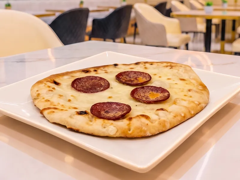 Pepperoni Cheese Flatbread