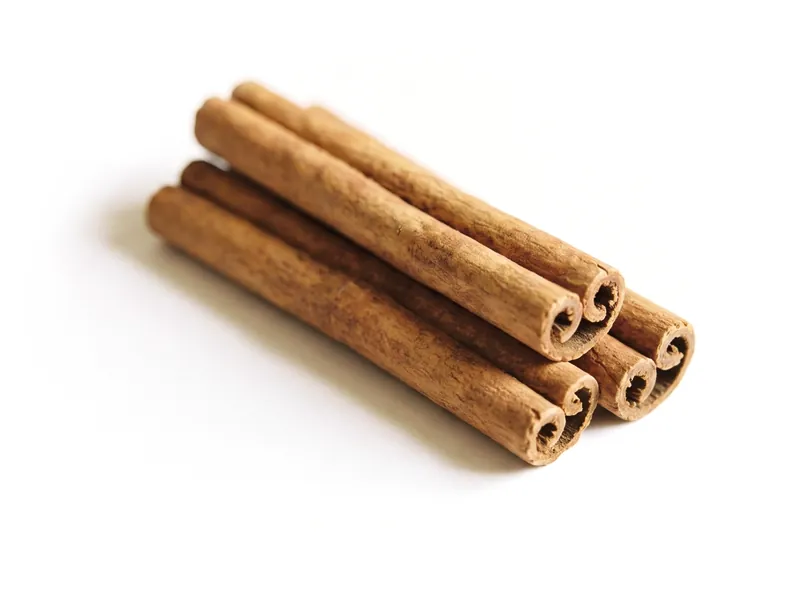A few cinnamon sticks lying together